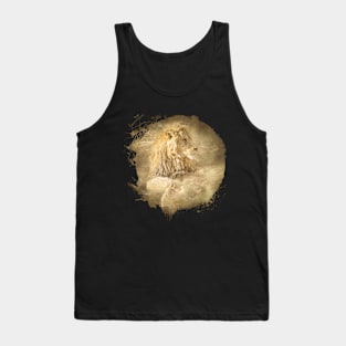 Lion Animal Wildlife Jungle Nature Adventure Travel Africa Tank Top